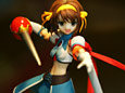 PS2「涼宮ハルヒの戸惑 超限定版」同梱figma「超勇者ハルヒ」　【キャラホビ2007レポ】