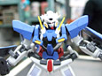 バンダイ「MS IN ACTION！！ ガンダムエクシア」のサンプル展示