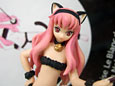 「ゼロの使い魔 ヒロインフィギュアEX Ver. ネコ耳ルイズ」のサンプル展示