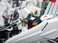バンダイ「HGUC 1/144 ニューガンダム」のサンプル展示