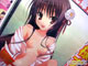 注目はパンティ(アソコ)の「ぴろッとメクレ加減」 エロゲ「天神乱漫」アソビットテレカ