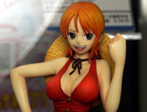 ルフィライクな服装で登場！メガハウス「P O P ワンピースシリーズ ナミMUGIWARA Ver.」の彩色サンプル【キャラホビ2013】