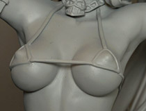 超セクシー水着！ホビージャパン限定「七つの大罪 魔王黙示録 傲慢ノ章 ～スイカ割りノ節」の原型【キャラホビ2013】