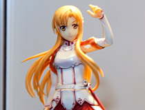 正統派といった雰囲気の造形 ムービック「ソードアート・オンライン アスナ」の彩色サンプル【WF2013夏】
