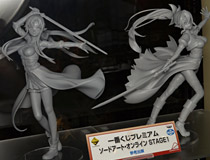 2014年発売決定！バンプレスト「一番くじプレミアム ソードアート・オンライン STAGE1」の「アスナ」「リーファ」の原型が参考出展【第53回ホビーショー】