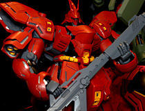 バンダイ「MG 1/100 MSN-04 サザビーVer.Ka」の彩色サンプル【第53回ホビーショー】