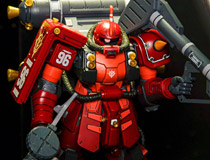 別名「サイコ・ザク」 バンダイ「HG 高機動型ザク(ガンダムサンダーボルト版)」の彩色サンプル【ガンプラEXPO2013】