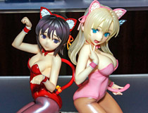 本日予約開始！マックスファクトリー「僕は友達が少ないNEXT 三日月夜空/柏崎星奈 キャットコスチュームVer.」の彩色サンプル【宮沢展示会32】