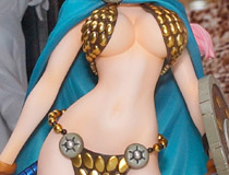 【WF2014冬】「ワンピース 剣闘士 レベッカ」「戦部ワタル＆柳生シバラク」「新見薫」など メガハウスブース新作フィギュア特集