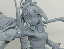 【WF2014冬】「篠ノ之箒 表紙絵ver.」「フェイト 水着パーカーver.」などのサンプルのほか、島風のコスプレさんも！アクアマリンブース新作フィギュア特集