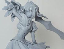 【WF2014冬】剣を手に持った迫力あるポーズ！コトブキヤ「Fate/EXTRA セイバー（仮称）」の原型