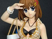 キャストオフで黒いビキニ姿も可能！アルター「魔法少女リリカルなのは StrikerS 八神はやて -Summer holiday-」の彩色サンプル【メガホビ2013秋】