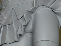 【2014冬合同展示会】ペンギンパレード「百花繚乱サムライブレイド 直江兼続 マスターサムライ」の無彩色サンプル