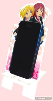 桜Trick 春香&優スマホスタンド スマホ設置例