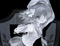 Angel Beats!　ゆり　プレミアムクリスタル（Na-Ga氏複製サイン入り）　