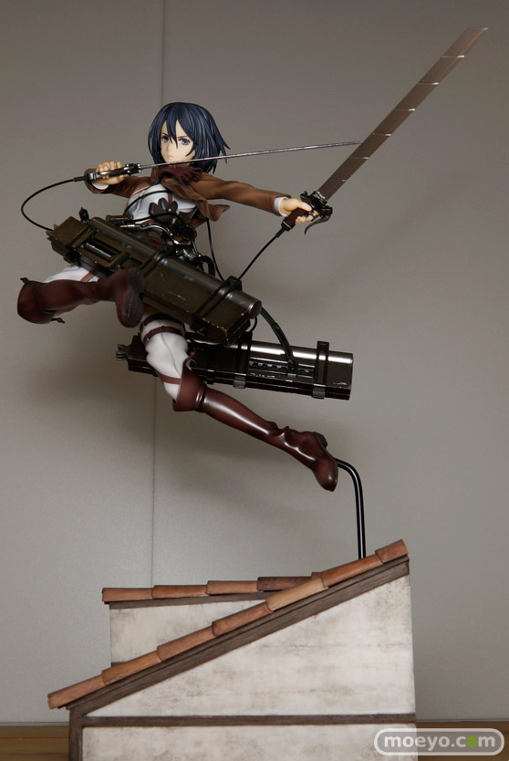 グッドスマイルカンパニー　進撃の巨人 ミカサ・アッカーマン　やや煽り　全身