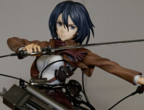 超絶的な造形と躍動感！グッドスマイルカンパニー「進撃の巨人 ミカサ・アッカーマン DX Ver.」　新作フィギュアサンプルレビュー