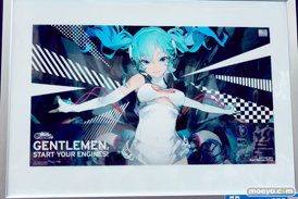 バンプレスト　レーシングミク2014　プライズ　初音ミクレーシングver. デラックスクリアポスター