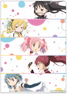 一番くじプレミアム 劇場版 魔法少女まどか☆マギカ~スペシャルリミテッド~ J賞 クリアファイル&ステッカー 20