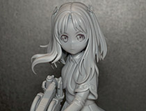 【トレフェス有明11】グリフォンエンタープライズ「ガリレイドンナ　星月・フェラーリ　with　メディオ・ロッソ」　新作フィギュア無彩色サンプル