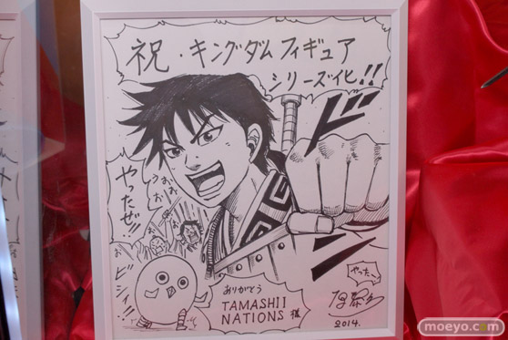 バンダイ　魂の夏コレ2014　キャラクター　魂ネイション　サイン色紙