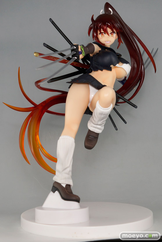 回天堂　閃乱カグラ 焔 リペイント　白パン　白肌　白水着　乳首　01