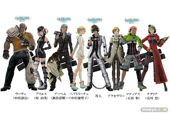 PSVita　フリーダムウォーズ　キャラクター×豪華声優陣