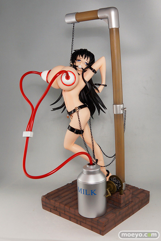 レチェリー　HENTAIシリーズvol.01 ミルキングガール ブラックレザーver.　21