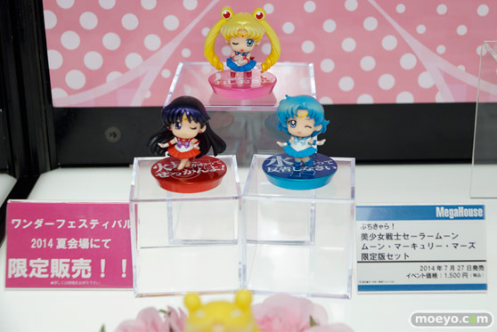 メガホビEXPO2014 Spring　メガハウス　美少女　ぷちきゃら！美少女戦士セーラームーン　ムーン・マーキュリー・マーズ　限定版セット