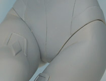 【メガホビEXPO2014 Spring】アルター「超次元ゲイム　ネプテューヌ　ブラックハート」　新作フィギュア無彩色サンプル