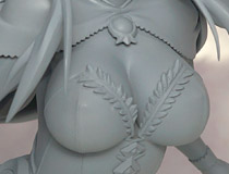 【メガホビEXPO2014 Spring】アルター「ダンジョントラベラーズ2　王立図書館とマモノの封印　メフメラ」　新作フィギュア無彩色サンプル