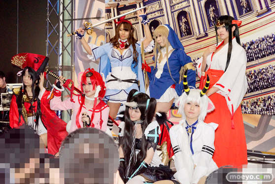 メガホビEXPO2014 Spring　コスプレ　シギィ　聖なるポーズ　トモエ　メガちゃん　ハウスさん　01