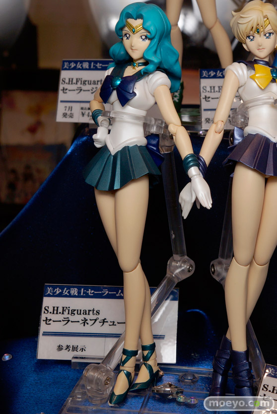 東京おもちゃショー2014　バンダイ　セーラームーン　ウラヌス　ネプチューン　フィギュア　S.H.Figuarts 美少女戦士セーラームーン　セーラーネプチューン　01
