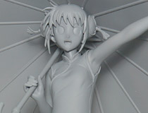 【メガホビEXPO2014 Spring】メガハウス「G.E.M.シリーズ　銀魂　神楽ver.チャイナ」　新作フィギュア無彩色サンプル　ミニレビュー