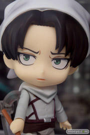 ゴッドイーター2「シエル・アランソン」展示&予約イベント グッドスマイルカンパニー　ねんどろいど　進撃の巨人　リヴァイ　お掃除Ver.　03