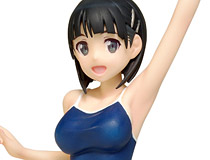 スク水姿で立体化！ウェーブ「BEACH QUEENS ソードアート・オンライン 桐ヶ谷直葉」　新作フィギュア画像プチレビュー