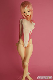 Pink Drops Tommyセレクト Pink Drops 長袖レオタード Tバックタイプ 白×ピンク 02