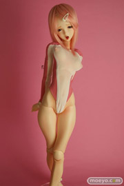 Pink Drops Tommyセレクト Pink Drops 長袖レオタード Tバックタイプ 白×ピンク 03