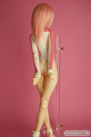 Pink Drops Tommyセレクト Pink Drops 長袖レオタード Tバックタイプ 白×ピンク 06