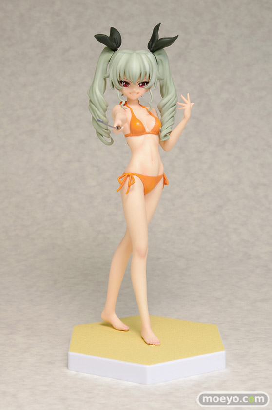 ウェーブ　BEACH QUEENS ガールズ＆パンツァー アンチョビ　画像　フィギュア　安斎 千代美（あんざい ちよみ）　本名　　01