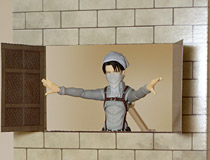 【WF2014夏】それは重大な問題だ… 早急に取り掛かるぞ。「あの窓」のシーンも再現可能なマックスファクトリー「figma 進撃の巨人 リヴァイ お掃除ver.」 新作フィギュア彩色サンプル画像レビュー