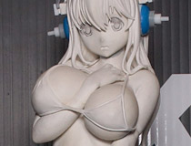 【WF2014夏】「すーぱーそに子 水玉ビキニver.」「柳生十兵衛 メイドver.」「夏美 ウェイトレスver.」など 回天堂ブース新作フィギュア特集