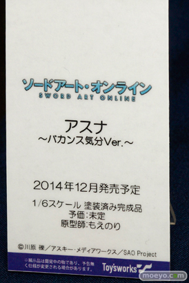2014夏ホビーメーカー合同商品展示会　フィギュア　画像　レビュー　トイズワークス　ソードアート・オンライン アスナ ～バカンス気分Ver.～　尻　11
