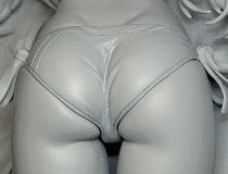 【2014夏合同展示会】枕にしたくなる尻造形♪トイズワークス「ソードアート・オンライン アスナ ～バカンス気分Ver.～」 新作フィギュア無彩色サンプル画像レビュー