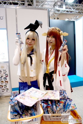 ワンダーフェスティバル 2014［夏］　コスプレ　コンパニオン　企業ブース　SEGA　オーキッド　01