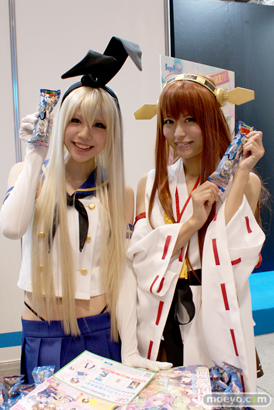 ワンダーフェスティバル 2014［夏］　コスプレ　コンパニオン　企業ブース　SEGA　オーキッド　02