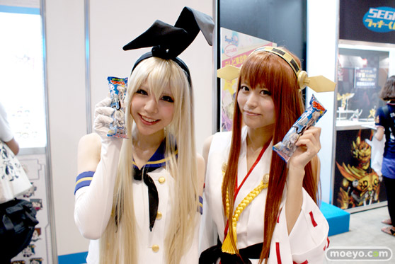 ワンダーフェスティバル 2014［夏］　コスプレ　コンパニオン　企業ブース　SEGA　オーキッド　03