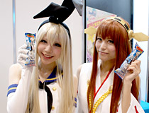 【WF2014夏】会場を彩る華やかな企業ブースのコンパニオンさん特集！