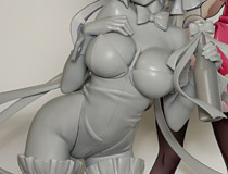 【2014夏合同展示会】アクアマリン「戦姫絶唱シンフォギアG 雪音クリス バニー style」 新作フィギュア無彩色サンプル画像レビュー