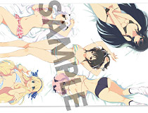 爆乳ハイパーおやすみシーツに第二弾登場！まさに女だらけの水泳大会！「閃乱カグラ 爆乳ハイパーおやすみシーツ 国立半蔵学院 二回戦」予約開始！